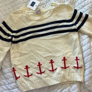 Janie and Jack nautical sweater